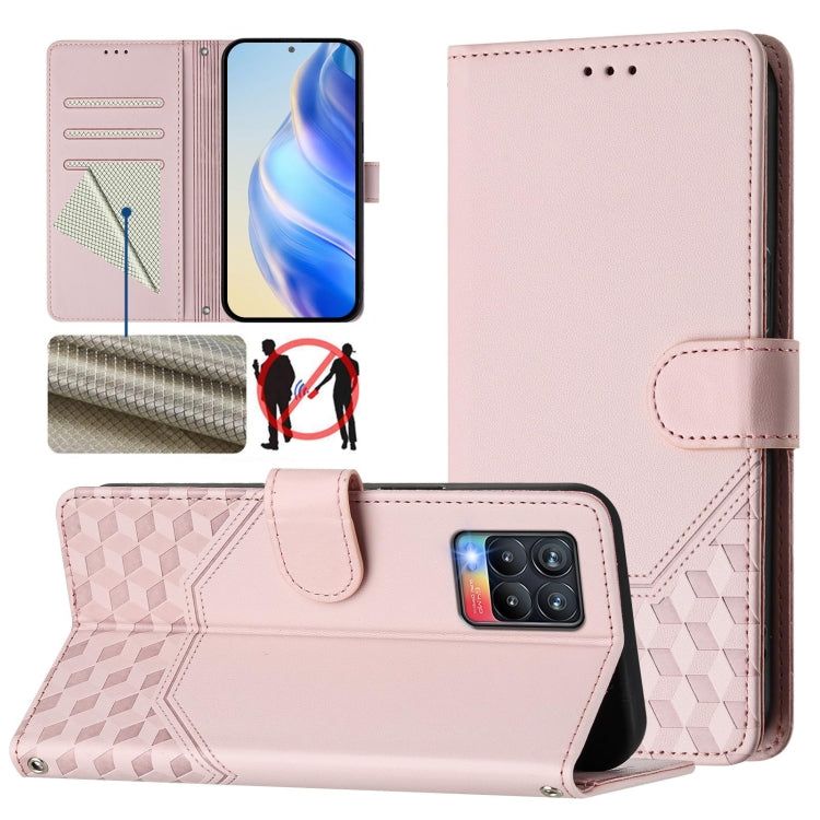 Honeycomb Embossing RFID Leather Phone Case, For Realme 9 Pro+ 5G / 9 4G Global, For Realme GT Neo 3, For Realme 9 Pro 5G Global, For Realme C21Y, For Realme C25 / C15 / C12 / C25s, For Realme 8 5G / V13 5G / Q3 5G, For Realme 8 4G / 8 Pro 4G          ...