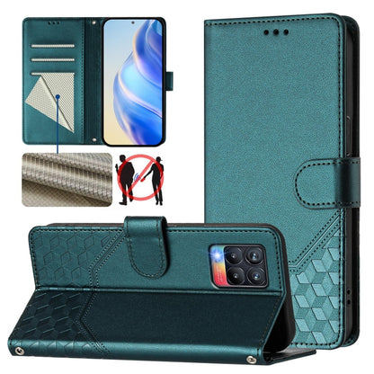Honeycomb Embossing RFID Leather Phone Case, For Realme 9 Pro+ 5G / 9 4G Global, For Realme GT Neo 3, For Realme 9 Pro 5G Global, For Realme C21Y, For Realme C25 / C15 / C12 / C25s, For Realme 8 5G / V13 5G / Q3 5G, For Realme 8 4G / 8 Pro 4G          ...