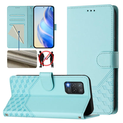 Honeycomb Embossing RFID Leather Phone Case, For Realme 9 Pro+ 5G / 9 4G Global, For Realme GT Neo 3, For Realme 9 Pro 5G Global, For Realme C21Y, For Realme C25 / C15 / C12 / C25s, For Realme 8 5G / V13 5G / Q3 5G, For Realme 8 4G / 8 Pro 4G          ...