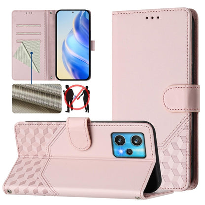 Honeycomb Embossing RFID Leather Phone Case, For Realme 9 Pro+ 5G / 9 4G Global, For Realme GT Neo 3, For Realme 9 Pro 5G Global, For Realme C21Y, For Realme C25 / C15 / C12 / C25s, For Realme 8 5G / V13 5G / Q3 5G, For Realme 8 4G / 8 Pro 4G          ...