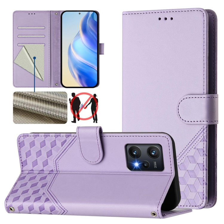 Honeycomb Embossing RFID Leather Phone Case, For Realme 9 Pro+ 5G / 9 4G Global, For Realme GT Neo 3, For Realme 9 Pro 5G Global, For Realme C21Y, For Realme C25 / C15 / C12 / C25s, For Realme 8 5G / V13 5G / Q3 5G, For Realme 8 4G / 8 Pro 4G          ...