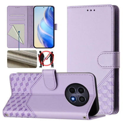 Honeycomb Embossing RFID Leather Phone Case, For Realme 14x Global / V70 5G / C75 5G, For Realme Narzo 80 Pro / 14 Pro 5G India, For Realme 14 5G / 14T 5G Global, For Realme P3 Ultra 5G, For Realme P3 5G, For Realme 14 Pro+ 5G, For Realme 14 Pro 5G    ...