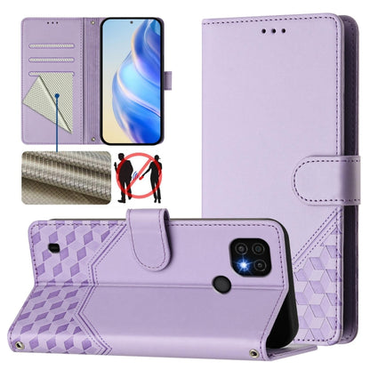 Honeycomb Embossing RFID Leather Phone Case, For Realme 9 Pro+ 5G / 9 4G Global, For Realme GT Neo 3, For Realme 9 Pro 5G Global, For Realme C21Y, For Realme C25 / C15 / C12 / C25s, For Realme 8 5G / V13 5G / Q3 5G, For Realme 8 4G / 8 Pro 4G          ...