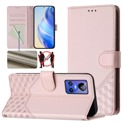 Honeycomb Embossing RFID Leather Phone Case, For Realme 9 Pro+ 5G / 9 4G Global, For Realme GT Neo 3, For Realme 9 Pro 5G Global, For Realme C21Y, For Realme C25 / C15 / C12 / C25s, For Realme 8 5G / V13 5G / Q3 5G, For Realme 8 4G / 8 Pro 4G          ...