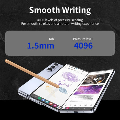 Electromagnetic Stylus Pen with Pen Slot, For Samsung Galaxy Z Fold6 / 5 / 4 / 3