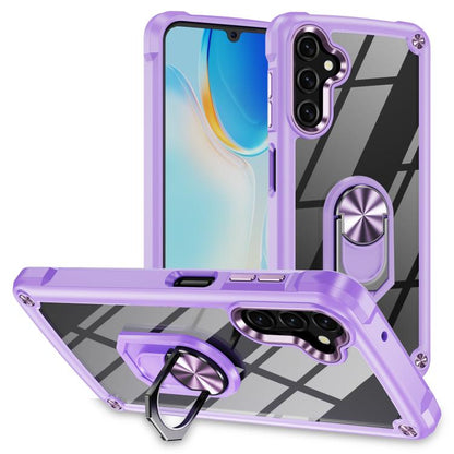 TPU + PC Lens Protection Phone Case with Ring Holder, For Samsung Galaxy A57 5G, For Samsung Galaxy A37 5G, For Samsung Galaxy A26 5G / A17 5G, For Samsung Galaxy A56 5G, For Samsung Galaxy A36 5G, For Samsung Galaxy A16 5G