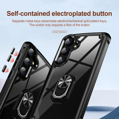TPU + PC Lens Protection Phone Case with Ring Holder, For Samsung Galaxy A57 5G, For Samsung Galaxy A37 5G, For Samsung Galaxy A26 5G / A17 5G, For Samsung Galaxy A56 5G, For Samsung Galaxy A36 5G, For Samsung Galaxy A16 5G