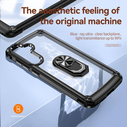TPU + PC Lens Protection Phone Case with Ring Holder, For Samsung Galaxy A57 5G, For Samsung Galaxy A37 5G, For Samsung Galaxy A26 5G / A17 5G, For Samsung Galaxy A56 5G, For Samsung Galaxy A36 5G, For Samsung Galaxy A16 5G