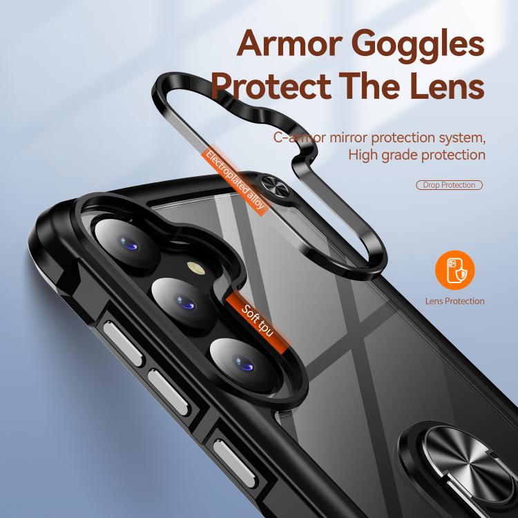 TPU + PC Lens Protection Phone Case with Ring Holder, For Samsung Galaxy A57 5G, For Samsung Galaxy A37 5G, For Samsung Galaxy A26 5G / A17 5G, For Samsung Galaxy A56 5G, For Samsung Galaxy A36 5G, For Samsung Galaxy A16 5G