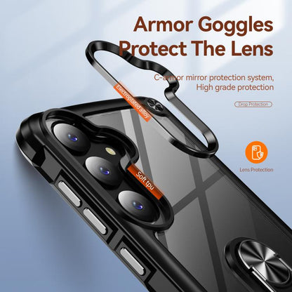 TPU + PC Lens Protection Phone Case with Ring Holder, For Samsung Galaxy A57 5G, For Samsung Galaxy A37 5G, For Samsung Galaxy A26 5G / A17 5G, For Samsung Galaxy A56 5G, For Samsung Galaxy A36 5G, For Samsung Galaxy A16 5G