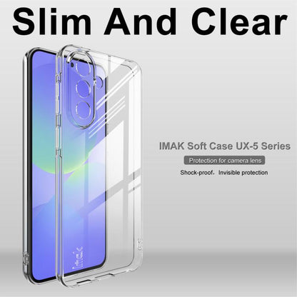 imak UX-5 Series Super Slim Transparent Shockproof TPU Protective Case, For Samsung Galaxy A57 5G, For Samsung Galaxy A37 5G, For Samsung Galaxy A07 4G, For Samsung Galaxy A17 5G, For Samsung Galaxy A06 5G, For Samsung Galaxy A56 5G                    ...