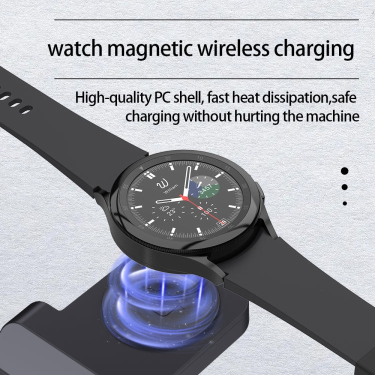 B20A 15W Qi Wireless Charger 3-in-1 Vertical Stand Phone Holder for Samsung Watch / Galaxy Buds, B20A for Samsung