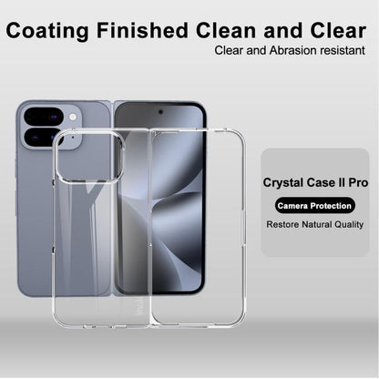 imak Wing II Wear-resisting Crystal Phone Protective Case, For Google Pixel 10 Pro Fold, For Google Pixel 9 Pro Fold