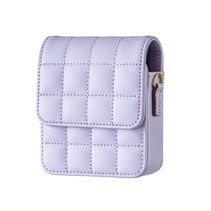 BFB04 Plaid Crossbody Fold Phone Bag, For Samsung Galaxy Z Flip6