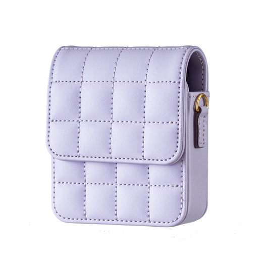 BFB04 Plaid Crossbody Fold Phone Bag, For Samsung Galaxy Z Flip6