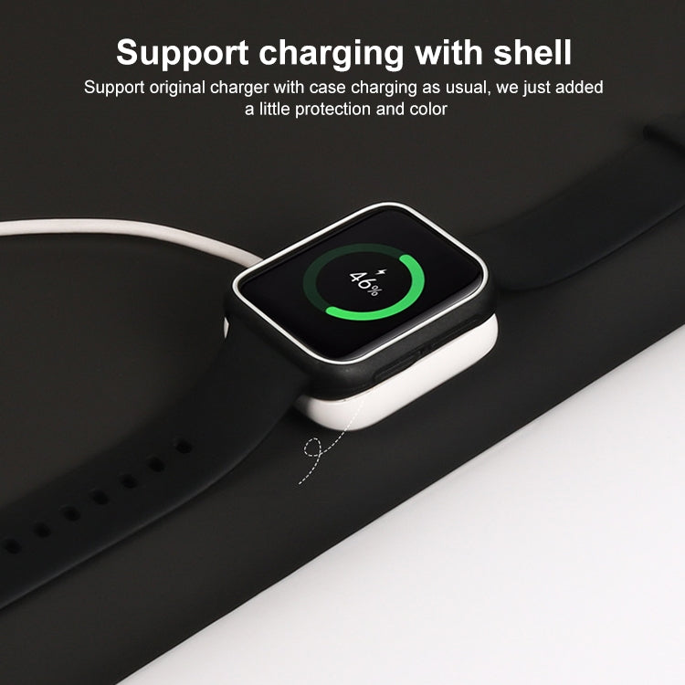 For OPPO Watch 46mm Smart Watch TPU Protective Case, Black+Yellow