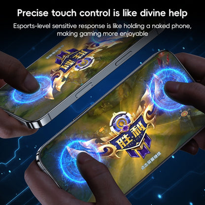 Benks Ice Sense Gaming Frosted Tempered Glass Film, For iPhone 16 Pro Max, For iPhone 16 Pro, For iPhone 16 Plus, For iPhone 16