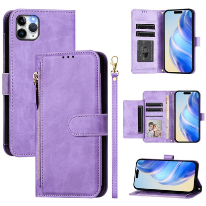 Multi-Card Slots Zipper Wallet Leather Phone Case, For iPhone 14 Pro Max, For iPhone SE 2022 / 2020 / 8 / 7, For iPhone 13 Pro Max, For iPhone 13 Pro, For iPhone 13 mini, For iPhone 12 / 12 Pro, For iPhone 12 Pro Max, For iPhone 12 mini                ...