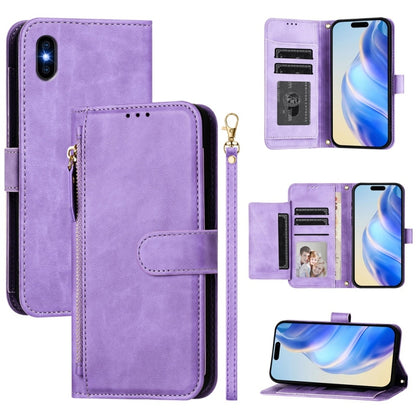 Multi-Card Slots Zipper Wallet Leather Phone Case, For iPhone 14 Pro Max, For iPhone SE 2022 / 2020 / 8 / 7, For iPhone 13 Pro Max, For iPhone 13 Pro, For iPhone 13 mini, For iPhone 12 / 12 Pro, For iPhone 12 Pro Max, For iPhone 12 mini                ...