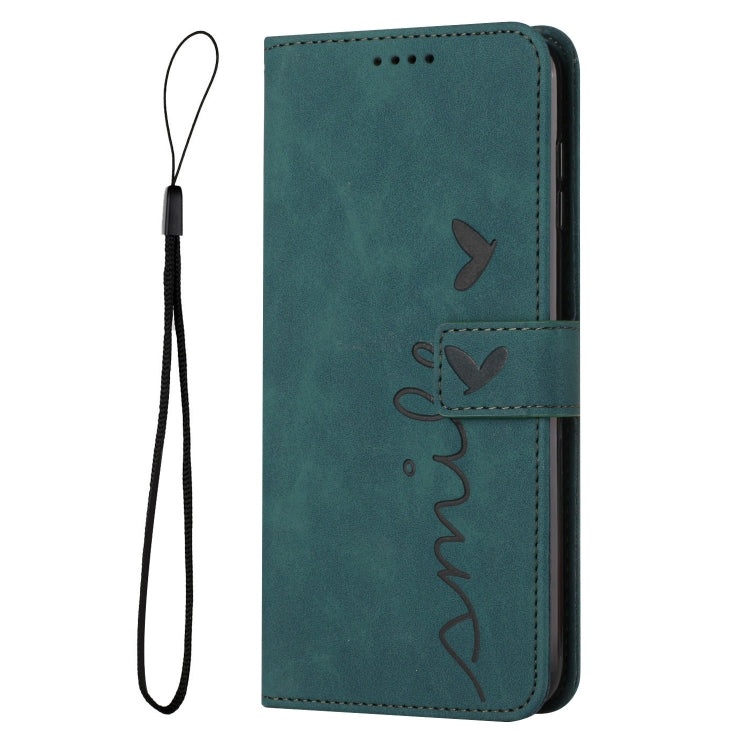 Skin Feel Heart Embossed Leather Phone Case, For Tecno Spark Go 1, For Tecno Spark 30C, For Tecno Spark 20 Pro 5G