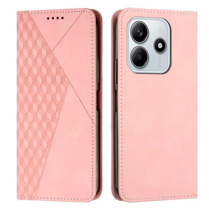 Diamond Splicing Skin Feel Magnetic Leather Phone Case, For Redmi Note 14 4G 163.25mm, For Redmi Note 14 5G Global, For Redmi 14C 4G