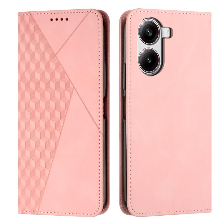 Diamond Splicing Skin Feel Magnetic Leather Phone Case, For Redmi Note 14 4G 164.84mm, For Redmi Note 14 Pro 5G Global, For Redmi Turbo 4 / Xiaomi Poco X7 Pro, For Redmi K80 / K80 Pro, For Redmi Note 14 4G 163.25mm, For Redmi Note 14 5G Global         ...