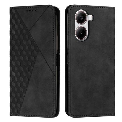 Diamond Splicing Skin Feel Magnetic Leather Phone Case, For Redmi Note 14 4G 164.84mm, For Redmi Note 14 Pro 5G Global, For Redmi Turbo 4 / Xiaomi Poco X7 Pro, For Redmi K80 / K80 Pro, For Redmi Note 14 4G 163.25mm, For Redmi Note 14 5G Global         ...