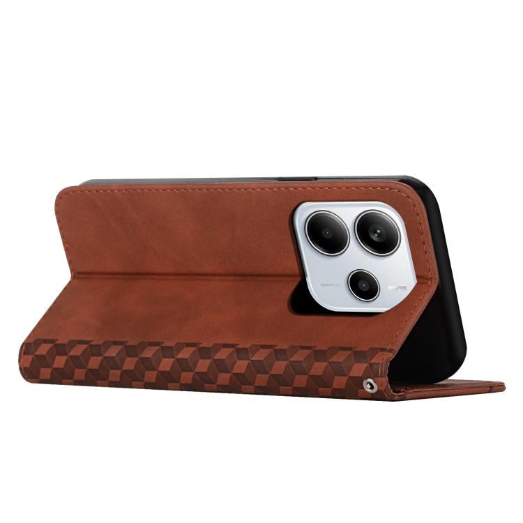 Diamond Splicing Skin Feel Magnetic Leather Phone Case, For Redmi Note 14 4G 164.84mm, For Redmi Note 14 Pro 5G Global, For Redmi Turbo 4 / Xiaomi Poco X7 Pro, For Redmi K80 / K80 Pro, For Redmi Note 14 4G 163.25mm, For Redmi Note 14 5G Global         ...