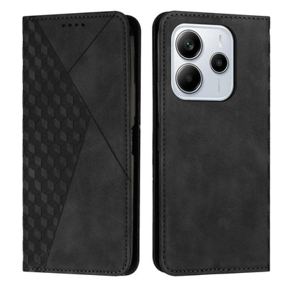 Diamond Splicing Skin Feel Magnetic Leather Phone Case, For Redmi Note 14 4G 164.84mm, For Redmi Note 14 Pro 5G Global, For Redmi Turbo 4 / Xiaomi Poco X7 Pro, For Redmi K80 / K80 Pro, For Redmi Note 14 4G 163.25mm, For Redmi Note 14 5G Global         ...