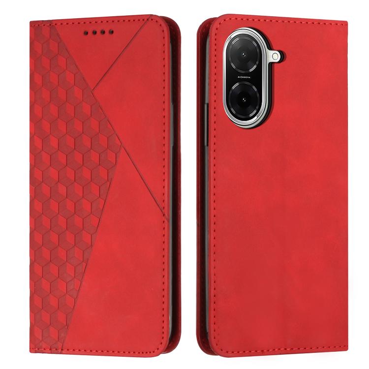 Diamond Splicing Skin Feel Magnetic Leather Phone Case, For Redmi 15a 5G, For Redmi A7 Pro 4G 171mm, For Redmi Turbo 5 Max / Poco X8 Pro Max 5G, For Redmi Turbo 5 / Poco X8 Pro 5G, For Redmi Note 15 Pro+ 5G Global 163.3mm                               ...
