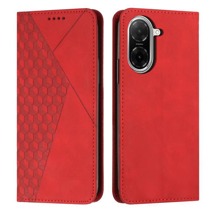 Diamond Splicing Skin Feel Magnetic Leather Phone Case, For Redmi 15a 5G, For Redmi A7 Pro 4G 171mm, For Redmi Turbo 5 Max / Poco X8 Pro Max 5G, For Redmi Turbo 5 / Poco X8 Pro 5G, For Redmi Note 15 Pro+ 5G Global 163.3mm                               ...