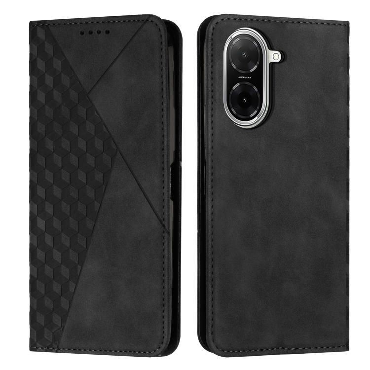 Diamond Splicing Skin Feel Magnetic Leather Phone Case, For Redmi 15a 5G, For Redmi A7 Pro 4G 171mm, For Redmi Turbo 5 Max / Poco X8 Pro Max 5G, For Redmi Turbo 5 / Poco X8 Pro 5G, For Redmi Note 15 Pro+ 5G Global 163.3mm                               ...