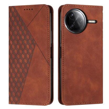Diamond Splicing Skin Feel Magnetic Leather Phone Case, For Redmi Note 14 4G 164.84mm, For Redmi Note 14 Pro 5G Global, For Redmi Turbo 4 / Xiaomi Poco X7 Pro, For Redmi K80 / K80 Pro, For Redmi Note 14 4G 163.25mm, For Redmi Note 14 5G Global         ...