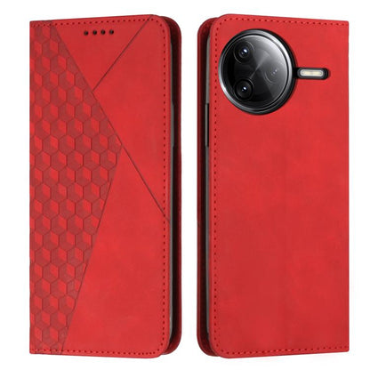 Diamond Splicing Skin Feel Magnetic Leather Phone Case, For Redmi Note 14 4G 164.84mm, For Redmi Note 14 Pro 5G Global, For Redmi Turbo 4 / Xiaomi Poco X7 Pro, For Redmi K80 / K80 Pro, For Redmi Note 14 4G 163.25mm, For Redmi Note 14 5G Global         ...