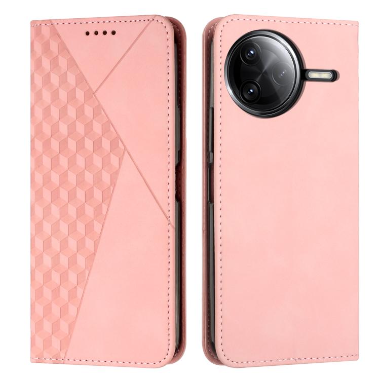 Diamond Splicing Skin Feel Magnetic Leather Phone Case, For Redmi Note 14 4G 164.84mm, For Redmi Note 14 Pro 5G Global, For Redmi Turbo 4 / Xiaomi Poco X7 Pro, For Redmi K80 / K80 Pro, For Redmi Note 14 4G 163.25mm, For Redmi Note 14 5G Global         ...