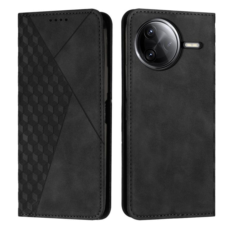 Diamond Splicing Skin Feel Magnetic Leather Phone Case, For Redmi Note 14 4G 164.84mm, For Redmi Note 14 Pro 5G Global, For Redmi Turbo 4 / Xiaomi Poco X7 Pro, For Redmi K80 / K80 Pro, For Redmi Note 14 4G 163.25mm, For Redmi Note 14 5G Global         ...