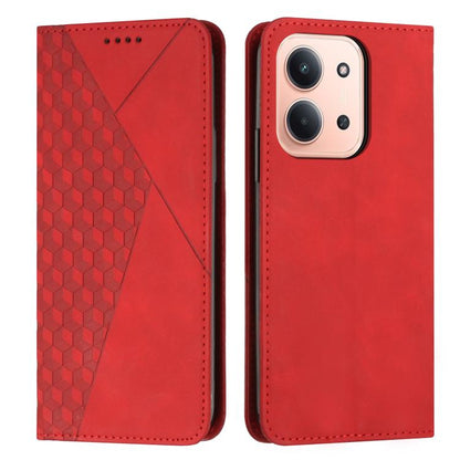Diamond Splicing Skin Feel Magnetic Leather Phone Case, For Redmi 15a 5G, For Redmi A7 Pro 4G 171mm, For Redmi Turbo 5 Max / Poco X8 Pro Max 5G, For Redmi Turbo 5 / Poco X8 Pro 5G, For Redmi Note 15 Pro+ 5G Global 163.3mm                               ...