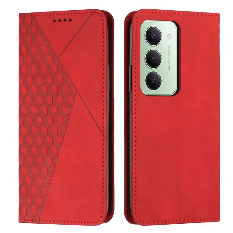 Diamond Splicing Skin Feel Magnetic Leather Phone Case, For Redmi 15a 5G, For Redmi A7 Pro 4G 171mm, For Redmi Turbo 5 Max / Poco X8 Pro Max 5G, For Redmi Turbo 5 / Poco X8 Pro 5G, For Redmi Note 15 Pro+ 5G Global 163.3mm                               ...
