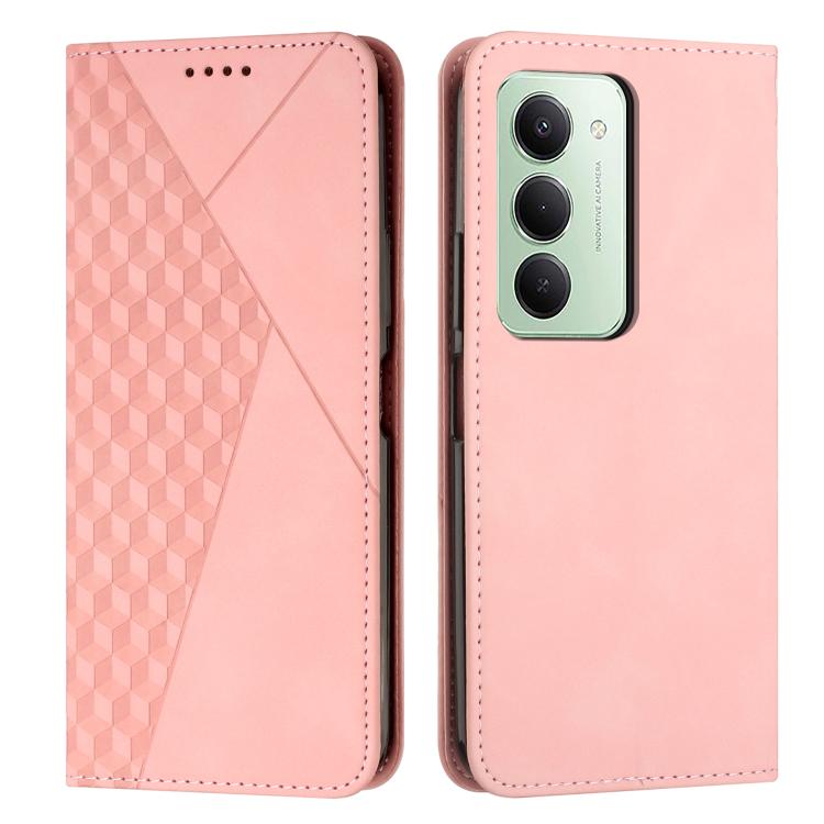 Diamond Splicing Skin Feel Magnetic Leather Phone Case, For Redmi 15a 5G, For Redmi A7 Pro 4G 171mm, For Redmi Turbo 5 Max / Poco X8 Pro Max 5G, For Redmi Turbo 5 / Poco X8 Pro 5G, For Redmi Note 15 Pro+ 5G Global 163.3mm                               ...