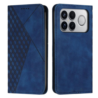 Diamond Splicing Skin Feel Magnetic Leather Phone Case, For Redmi 15a 5G, For Redmi A7 Pro 4G 171mm, For Redmi Turbo 5 Max / Poco X8 Pro Max 5G, For Redmi Turbo 5 / Poco X8 Pro 5G, For Redmi Note 15 Pro+ 5G Global 163.3mm                               ...