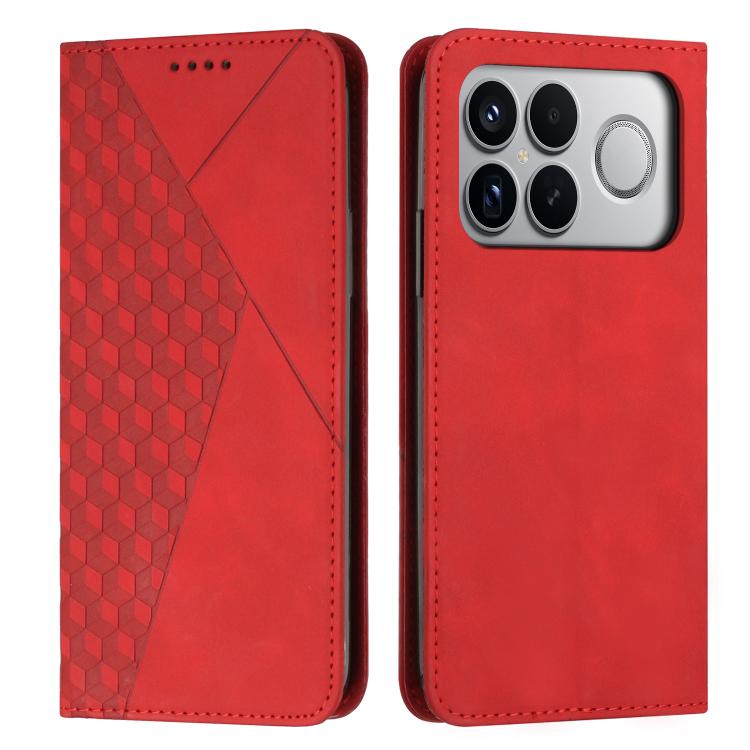 Diamond Splicing Skin Feel Magnetic Leather Phone Case, For Redmi 15a 5G, For Redmi A7 Pro 4G 171mm, For Redmi Turbo 5 Max / Poco X8 Pro Max 5G, For Redmi Turbo 5 / Poco X8 Pro 5G, For Redmi Note 15 Pro+ 5G Global 163.3mm                               ...