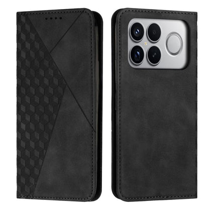 Diamond Splicing Skin Feel Magnetic Leather Phone Case, For Redmi 15a 5G, For Redmi A7 Pro 4G 171mm, For Redmi Turbo 5 Max / Poco X8 Pro Max 5G, For Redmi Turbo 5 / Poco X8 Pro 5G, For Redmi Note 15 Pro+ 5G Global 163.3mm                               ...
