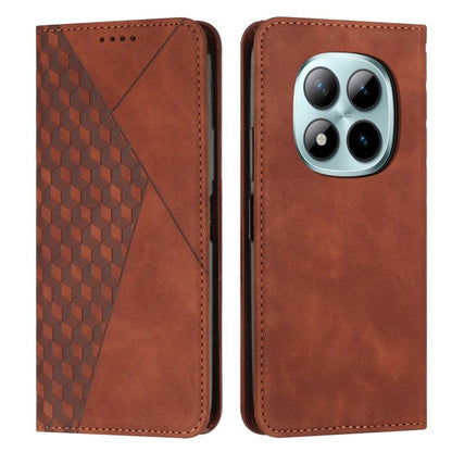 Diamond Splicing Skin Feel Magnetic Leather Phone Case, For Redmi 15a 5G, For Redmi A7 Pro 4G 171mm, For Redmi Turbo 5 Max / Poco X8 Pro Max 5G, For Redmi Turbo 5 / Poco X8 Pro 5G, For Redmi Note 15 Pro+ 5G Global 163.3mm                               ...
