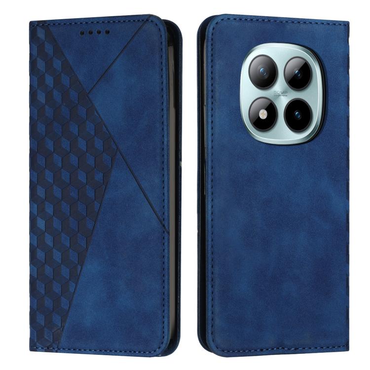 Diamond Splicing Skin Feel Magnetic Leather Phone Case, For Redmi 15a 5G, For Redmi A7 Pro 4G 171mm, For Redmi Turbo 5 Max / Poco X8 Pro Max 5G, For Redmi Turbo 5 / Poco X8 Pro 5G, For Redmi Note 15 Pro+ 5G Global 163.3mm                               ...