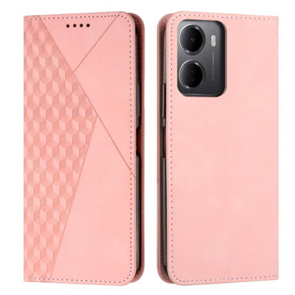 Diamond Splicing Skin Feel Magnetic Leather Phone Case, For Redmi 15a 5G, For Redmi A7 Pro 4G 171mm, For Redmi Turbo 5 Max / Poco X8 Pro Max 5G, For Redmi Turbo 5 / Poco X8 Pro 5G, For Redmi Note 15 Pro+ 5G Global 163.3mm                               ...