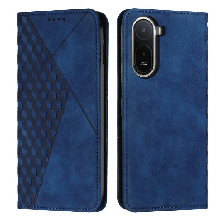 Diamond Splicing Skin Feel Magnetic Leather Phone Case, For Redmi 15a 5G, For Redmi A7 Pro 4G 171mm, For Redmi Turbo 5 Max / Poco X8 Pro Max 5G, For Redmi Turbo 5 / Poco X8 Pro 5G, For Redmi Note 15 Pro+ 5G Global 163.3mm                               ...