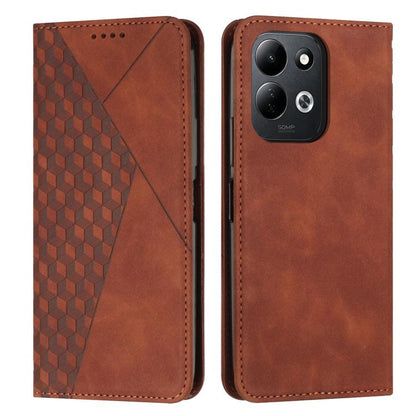 Diamond Splicing Skin Feel Magnetic Leather Phone Case, For Redmi Note 17 Pro 5G Global 163mm, For Redmi Note 17 Pro+ 5G Global 163mm, For Redmi 17 5G / 4G Global 170mm, For Redmi Note 17 4G Global 171mm, For Redmi 15a 5G, For Redmi A7 Pro 4G 171mm    ...