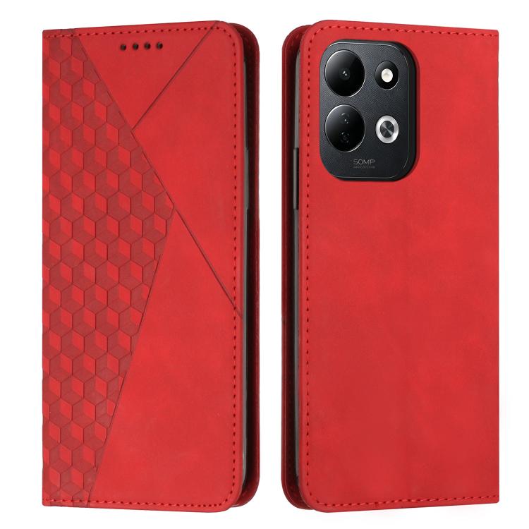 Diamond Splicing Skin Feel Magnetic Leather Phone Case, For Redmi Note 17 Pro 5G Global 163mm, For Redmi Note 17 Pro+ 5G Global 163mm, For Redmi 17 5G / 4G Global 170mm, For Redmi Note 17 4G Global 171mm, For Redmi 15a 5G, For Redmi A7 Pro 4G 171mm    ...