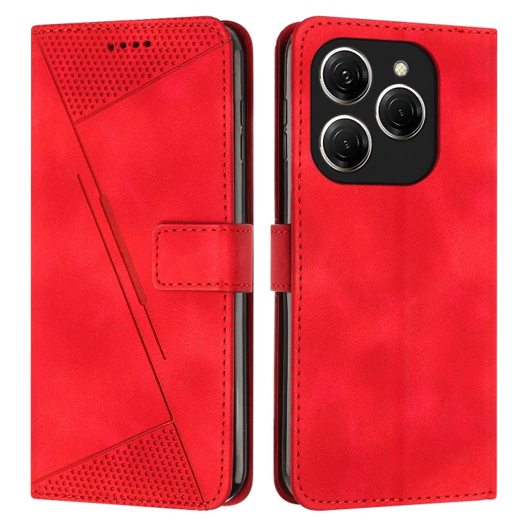 Dream Triangle Leather Phone Case, For Tecno Spark Go 1, For Tecno Spark 30C, For Tecno Spark 20 Pro 5G