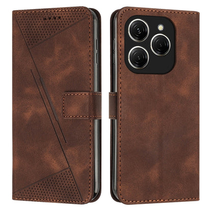 Dream Triangle Leather Phone Case, For Tecno Spark Go 1, For Tecno Spark 30C, For Tecno Spark 20 Pro 5G